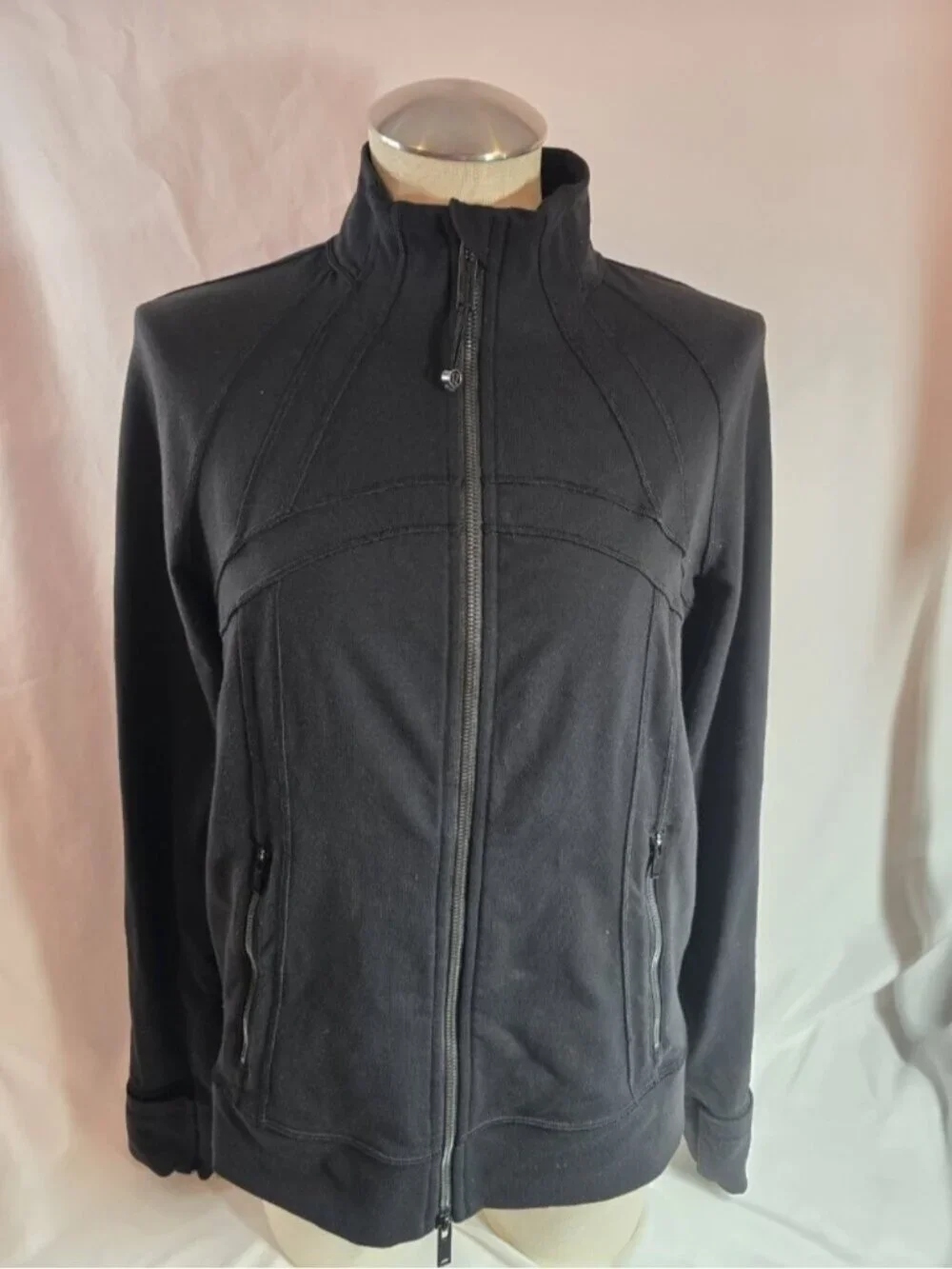 Lululemon Define Track Jacket Luon Black Size 8 Athletic Wear Active